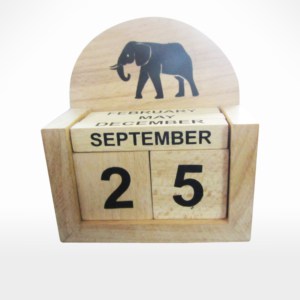 Desk Calendar by Noah's Ark Exports