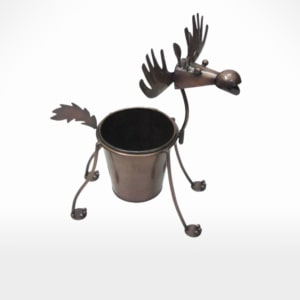 Deer Planter by Noah's Ark Exports
