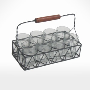 Glass Holder by Noah's Ark Exports