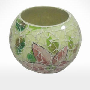 T-Light Holder Mosaic by Noah's Ark Exports