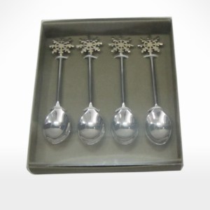 Snowflake Tea Spoon by Noah's Ark Exports