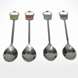 Teaspoon Set Of 4 by Noah's Ark Exports