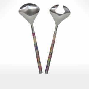 Salad Server s/2 by Noah's Ark Exports