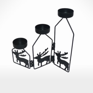 Reindeer T-Light by Noah's Ark Exports