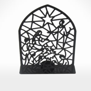 Nativity T-Light Holder by Noah's Ark Exports