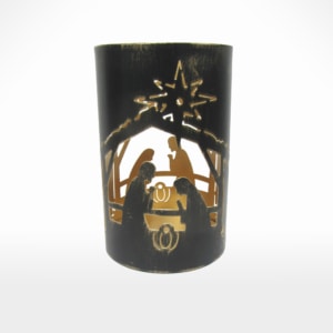 Nativity T-Light Holder by Noah's Ark Exports