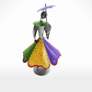 Decorated Angel by Noah's Ark Exports