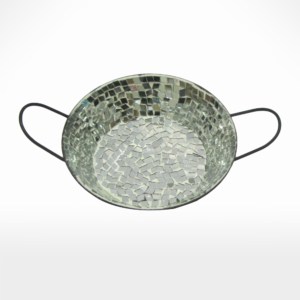 Glass Mosice Bowl by Noah's Ark Exports